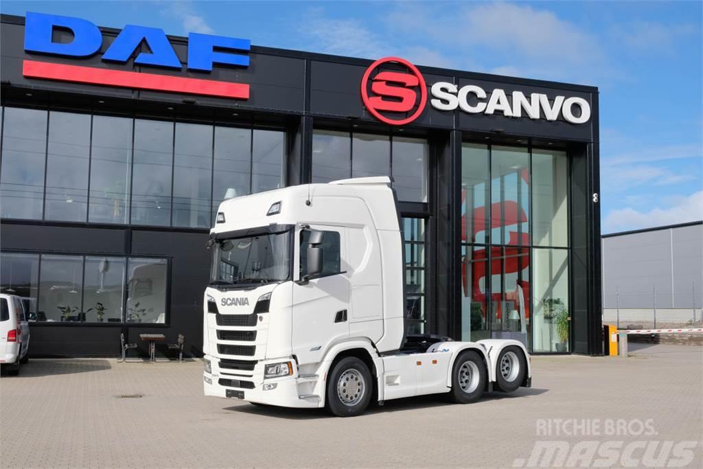Scania S 500 6x2 dragbil med 2950 mm hjulbas Tahače