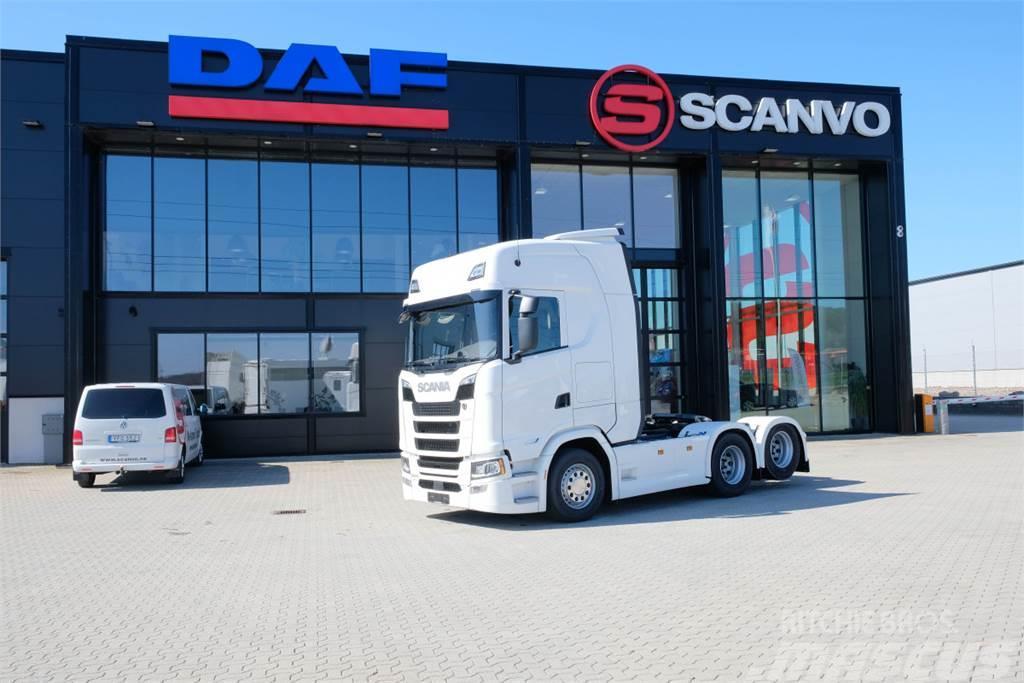 Scania S 500 6x2 dragbil med 3150 hjulbas Tahače