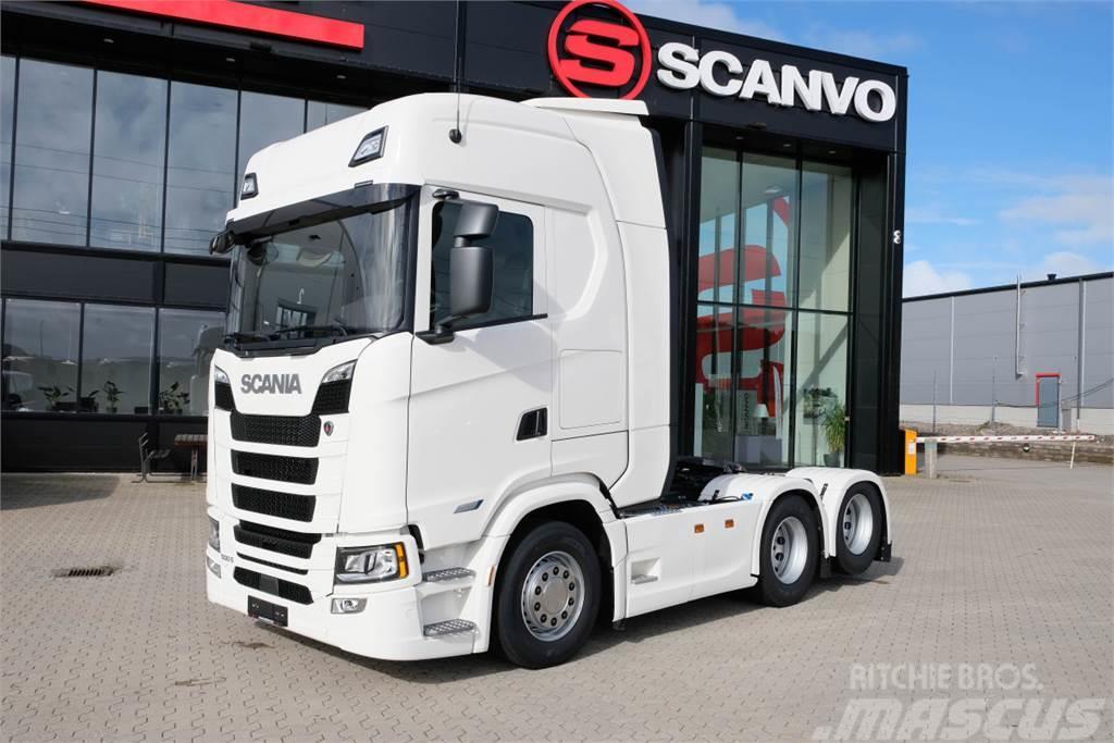 Scania S 500 6x2 dragbil med 2950 mm hjulbas Tahače