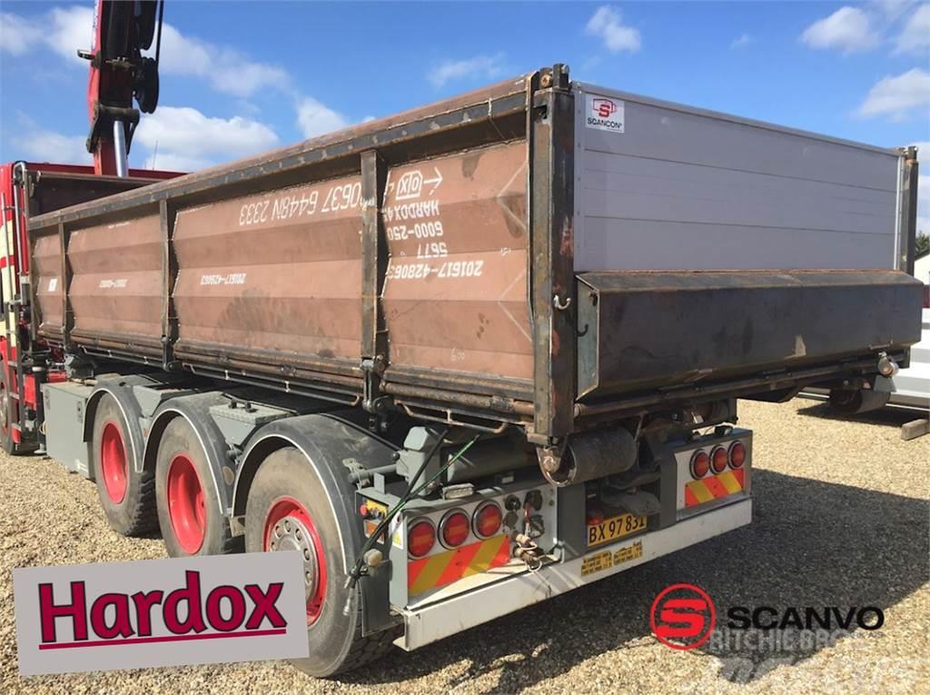  Scancon 6,3 m - Hardox pendelcontainer m-helside p Boxy
