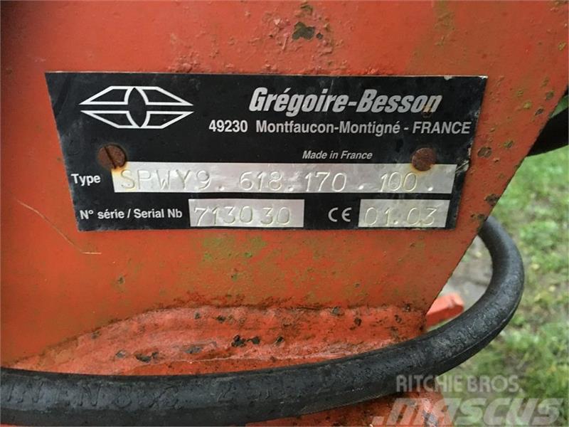 Gregoire-Besson SPWY9 618.170.100 6 furet Oboustranné pluhy