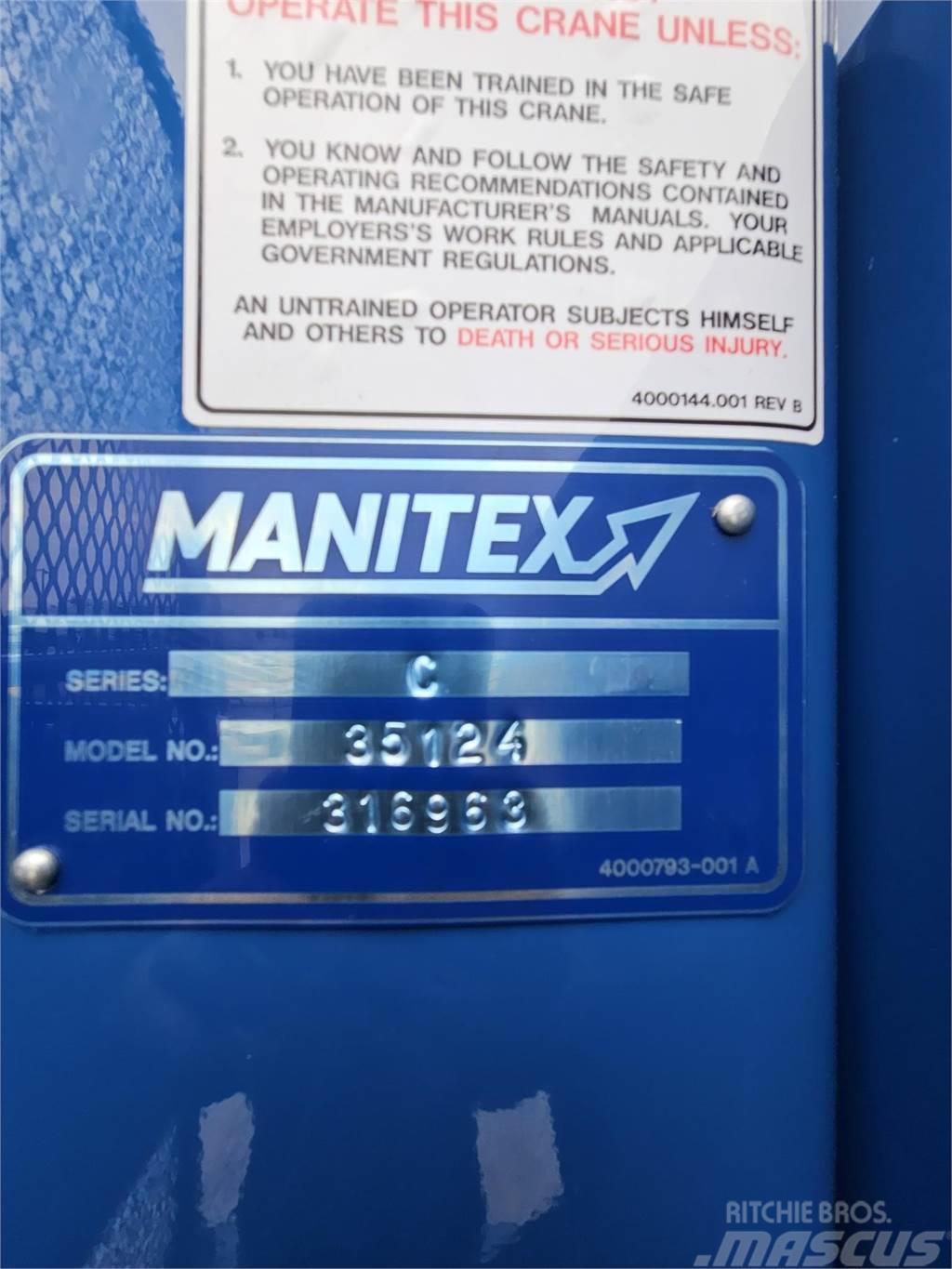 Manitex 35124C Autojeřáby, hydraulické ruky
