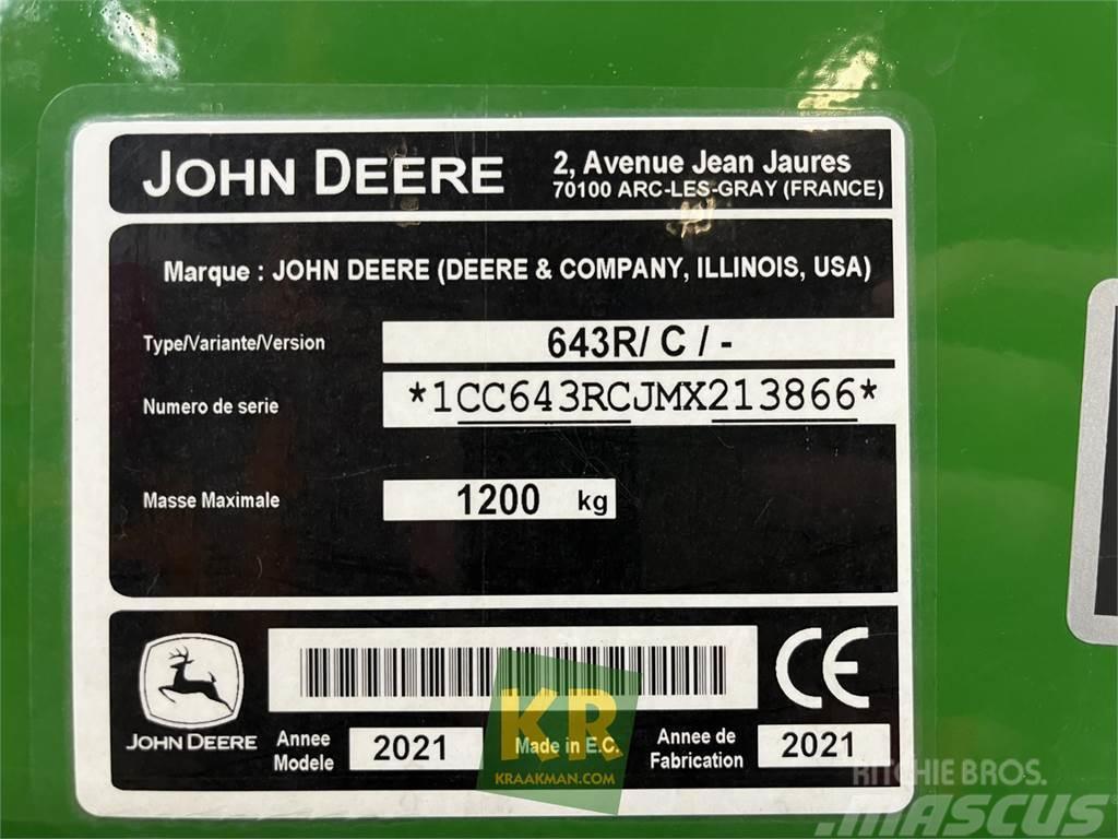 John Deere 643R Čelní nakladače a rypadla