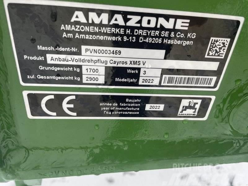 Amazone CAYROS XMS 950 VS Konvenční pluh