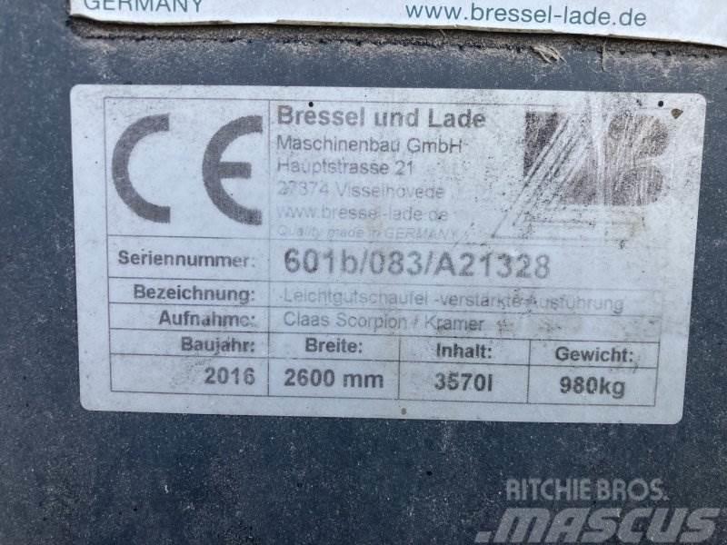 Bressel & Lade Leichtgutschaufel 260cm Příslušenství předního nakladače