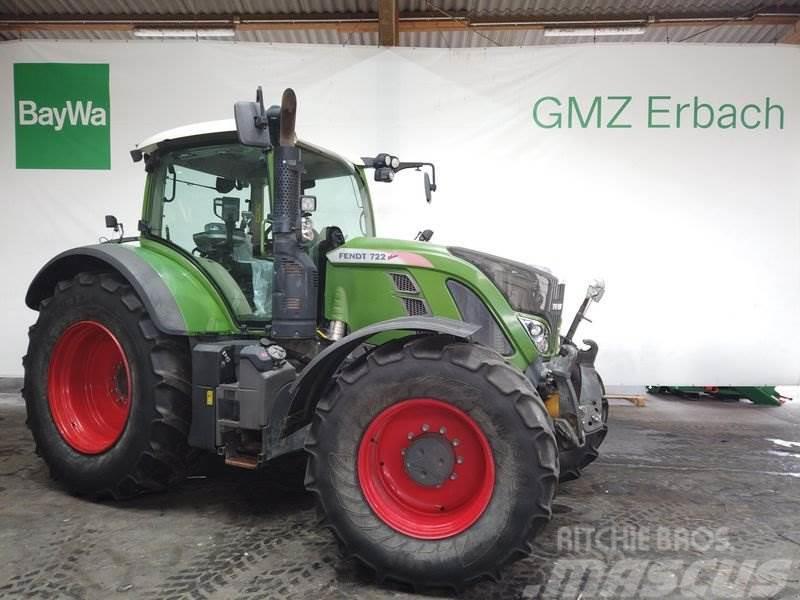 Fendt 722 VARIO S4 PROFI Traktory