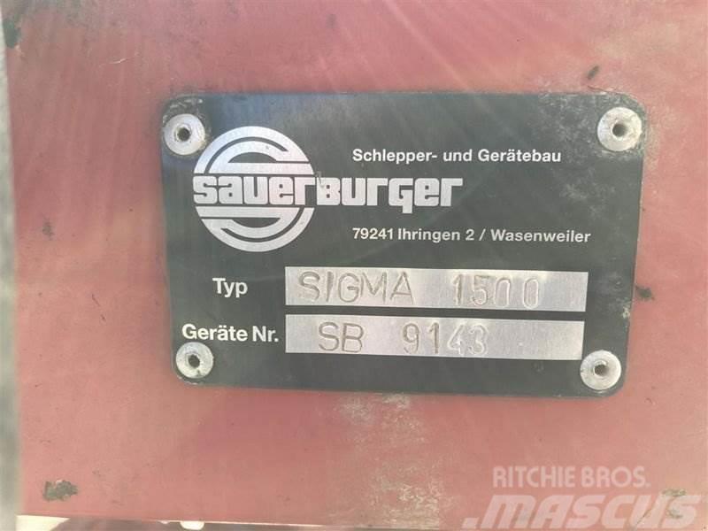 Sauerburger SIGMA 150 Sklízecí řezačka