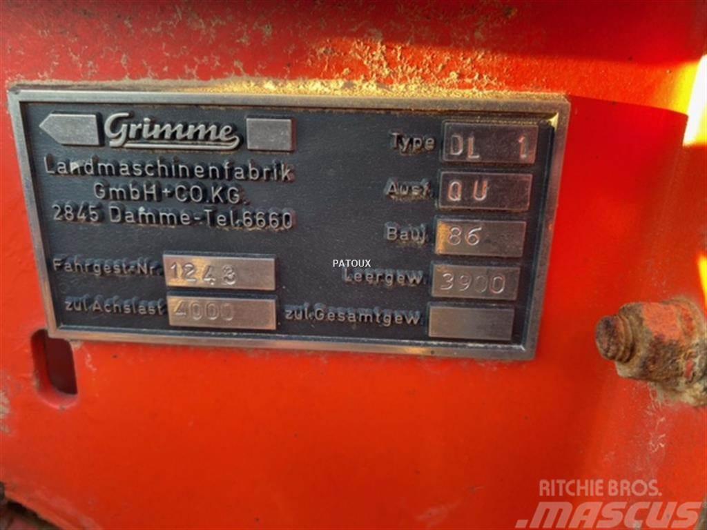 Grimme DL1500 Bramborové kombajny / sklízeče
