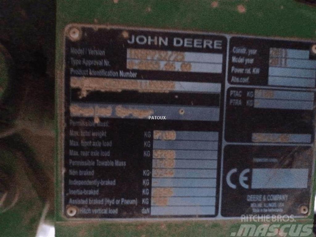 John Deere 732I Tažené postřikovače