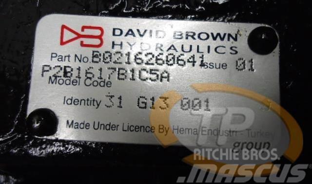 David Brown 35867940 Zahnradpumpe Ostatní komponenty