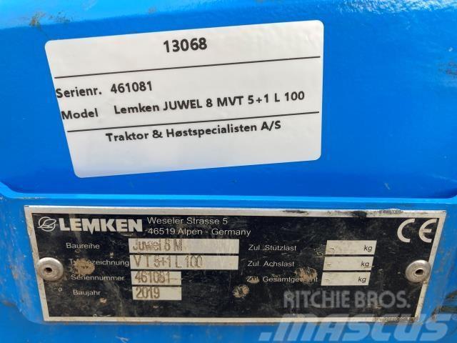 Lemken JUWEL 8 MVT 5+1 L 100 Oboustranné pluhy