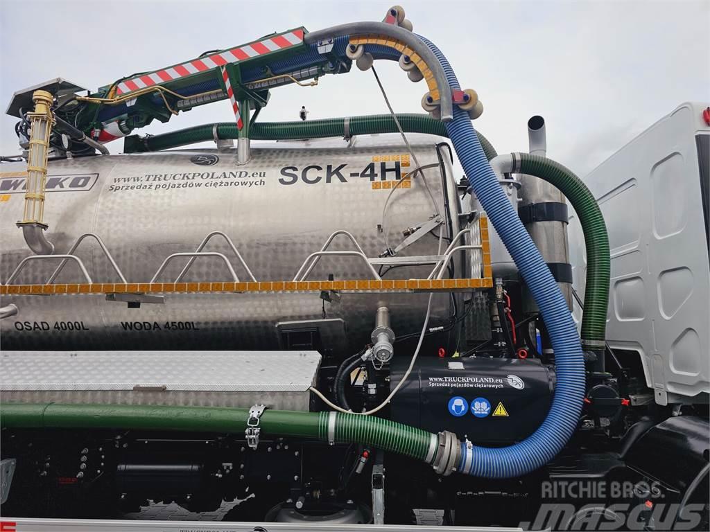 DAF WUKO SCK-4HW for collecting waste liquid separator Kombinované/Čerpací cisterny