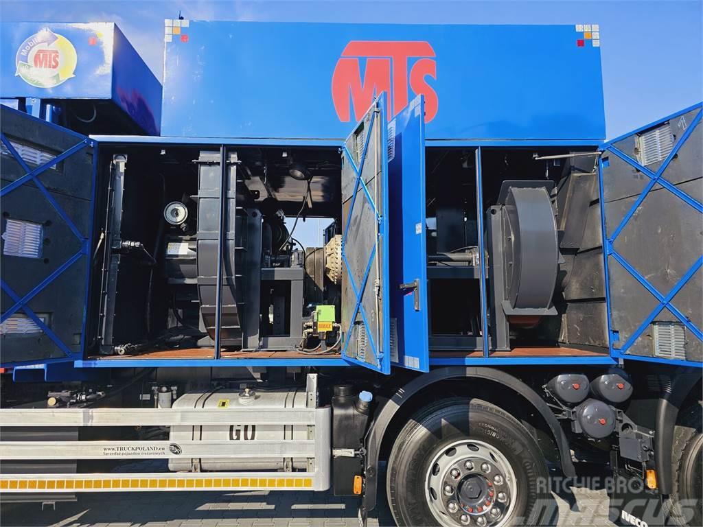 Iveco MTS 4 x TURBINE Saugbagger vacuum cleaner excavato Speciální bagry