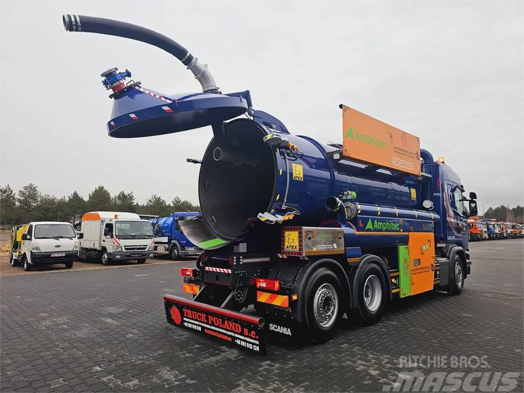 Scania Amphitec VORTEX ATEX EURO 6 vacuum suction loader Kombinované/Čerpací cisterny