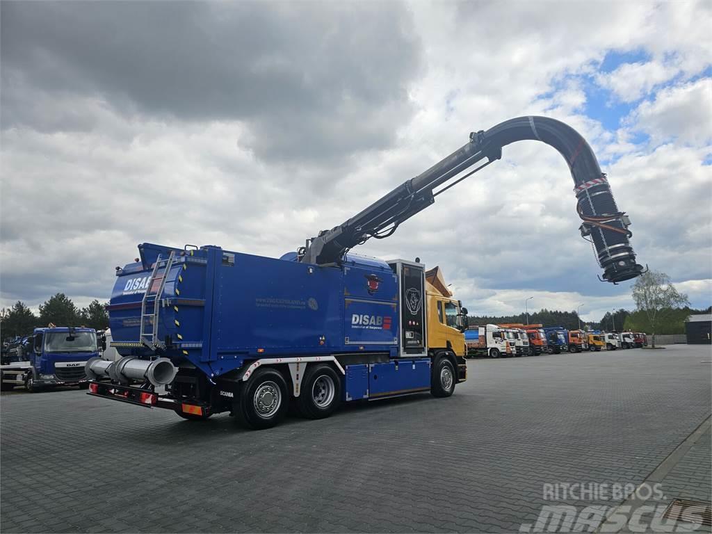 Scania DISAB ENVAC Saugbagger vacuum cleaner excavator su Speciální bagry