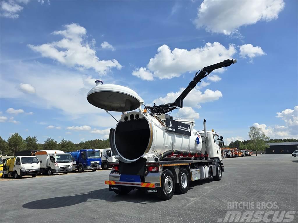 Scania Saugbagger Larsen FlexVac 311 Vacuum suction loade Užitkové stroje