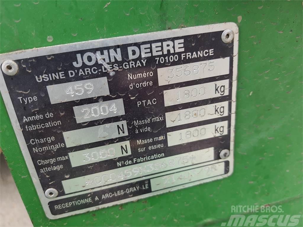 John Deere 459 Lis na hranaté balíky