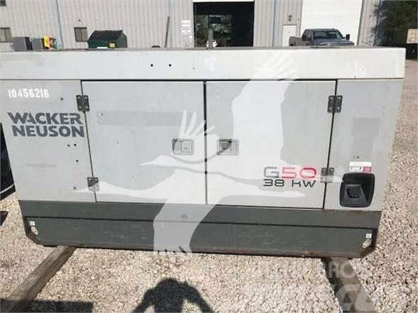 Wacker Neuson G50 Plynové generátory