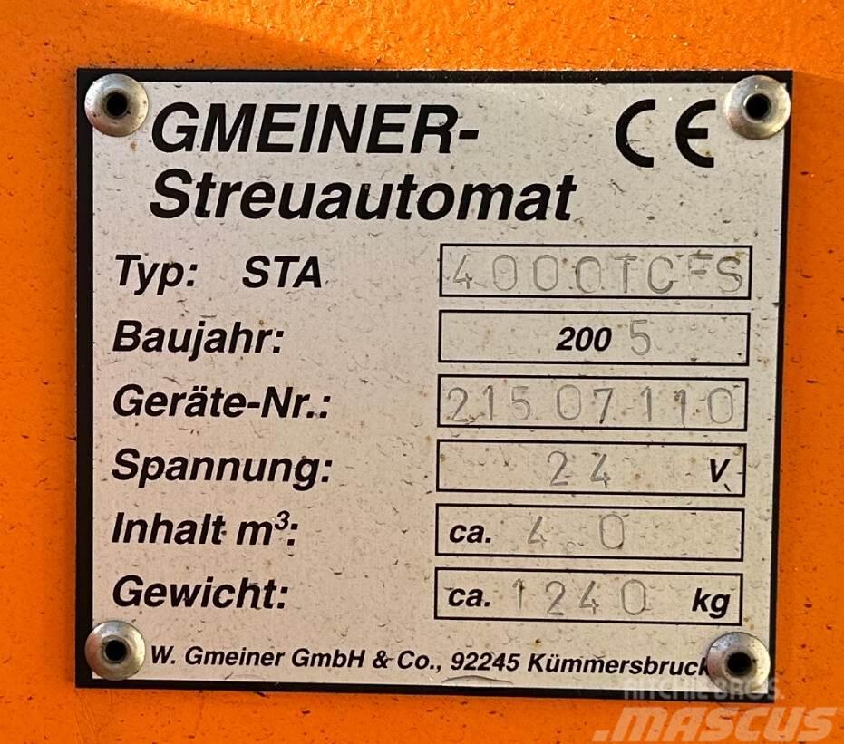 Unimog Salzstreuer Gmeiner 4000TCFS Sypače písku a soli