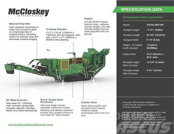 McCloskey I54V3 Drtící zařízení