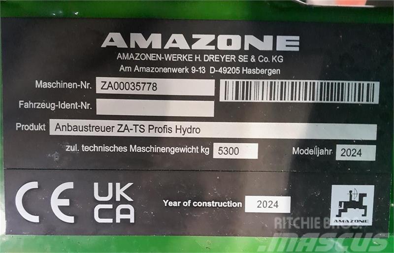 Amazone ZA-TS 4200 Hydro Rozmetadla chlévské mrvy