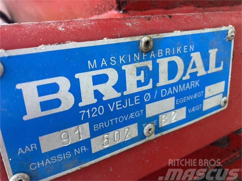 Bredal B  2 køreklar Rozmetadla chlévské mrvy