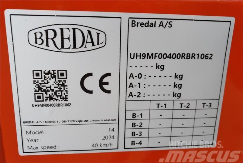 Bredal F4 4000 ISOBUS Rozmetadla chlévské mrvy