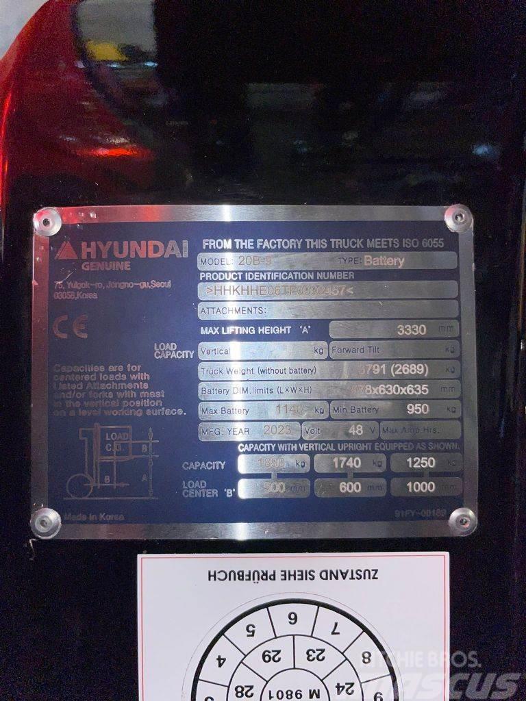Hyundai 20B-9 Akumulátorové vozíky