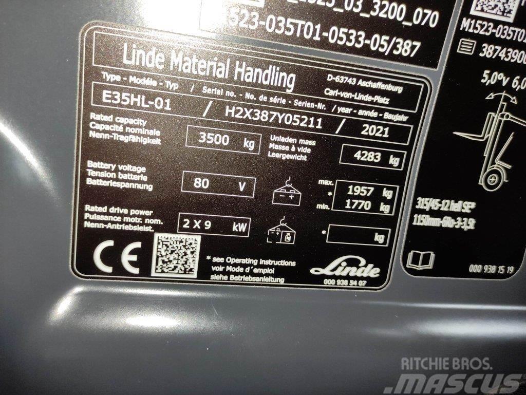 Linde E35HL-01-387 *Batterie NEU* Akumulátorové vozíky